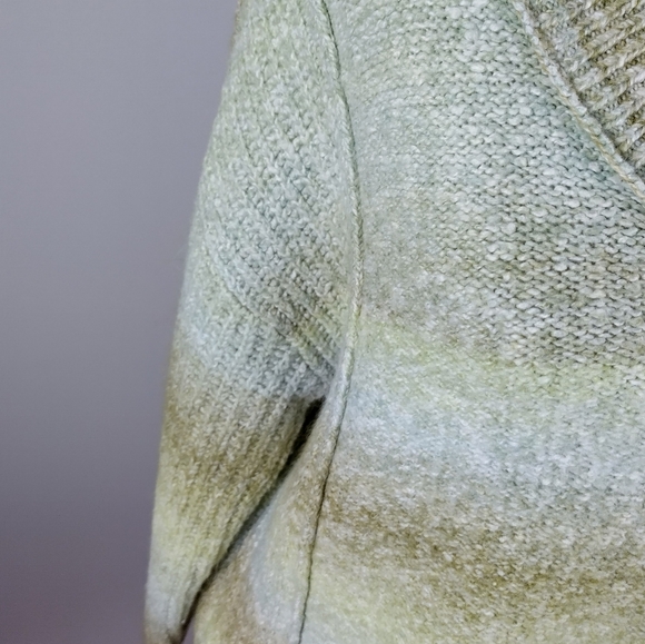 Women's Sweater By SO Good For Life 5 Layer Green Fall Fashion Wear Size Large - Picture 4 of 16